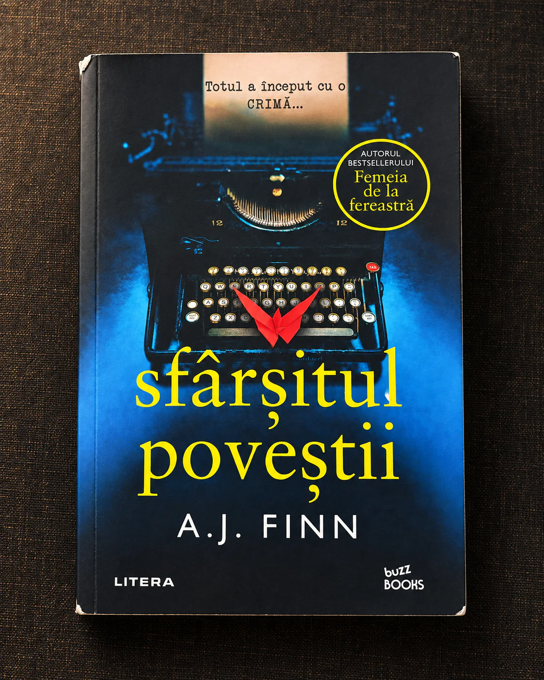 Coperta cărții Sfârșitul poveștii de A.J. Finn