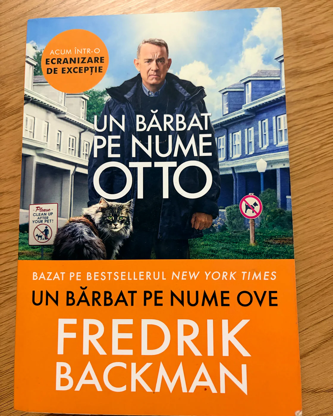 Coperta cărții Un bărbat pe nume Ove de Fredrik Backman