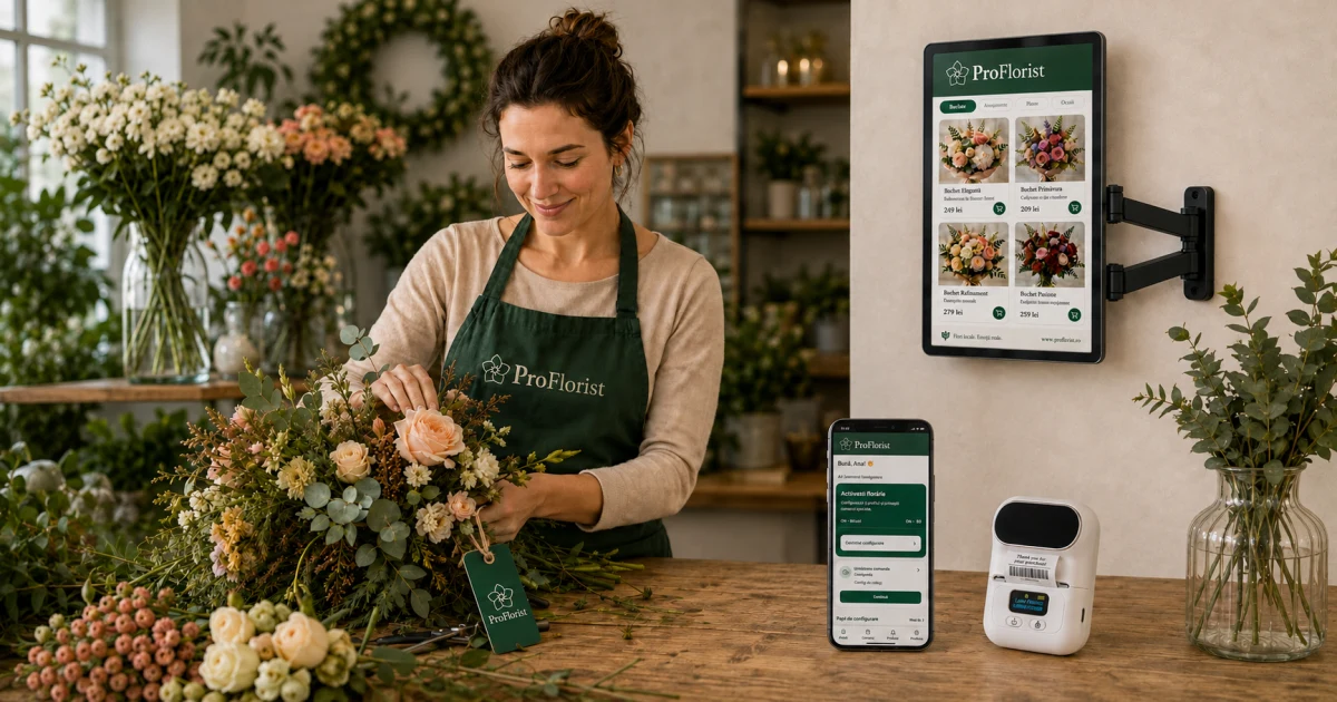 ProFlorist Business, platformă tehnologică pentru managementul florăriilor
